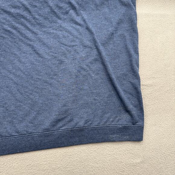 TravisMathew Sweater Mens 3XL Blue Crewneck Pullover Pima Cotton Blend - Picture 8 of 10
